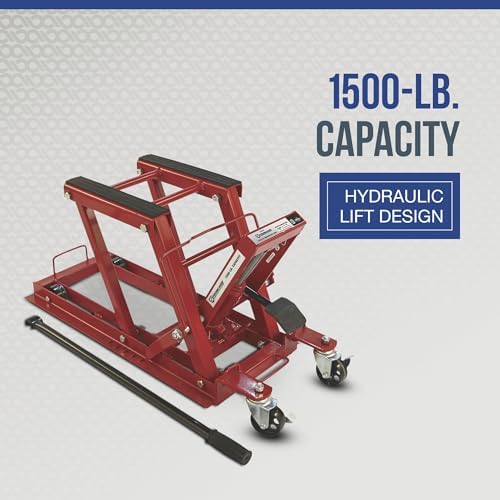 Strongway 1500-Lb. Hydraulic Motorcycle Lift/Utility Vehicle Lift | 1