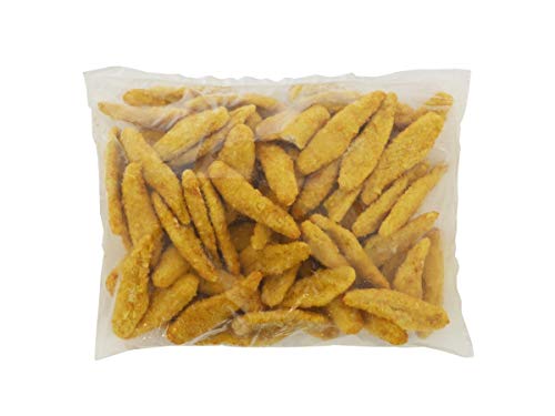 Chicken FC SmartShapes Tater Chip Tender Breast Strip Fritter, 5 pound -- 2 per case
