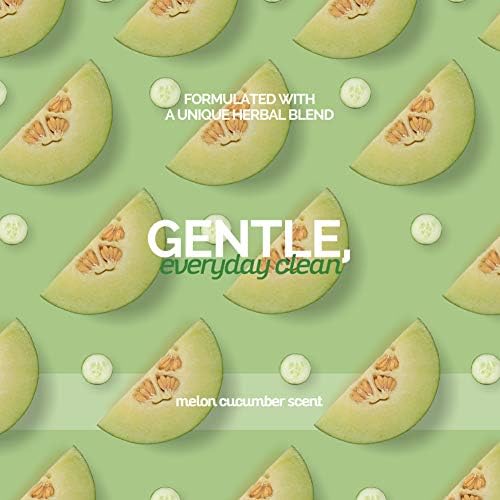Bark2Basics Melon Cucumber Dog Shampoo, 1 Gallon - Unique Herbal Blend, Professional Grade, Delivers Nutrients to Skin and Coat