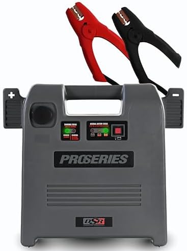 Schumacher Electric Car Battery Jump Starter & Portable Power Station - 1800 Peak Amps - 12V DC Power Outlet - with Overload & Short-Circuit
