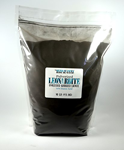 10 Lb Pulverized Leonardite - Natural Unaltered Oxidized Lignite - 70% Humic Acid