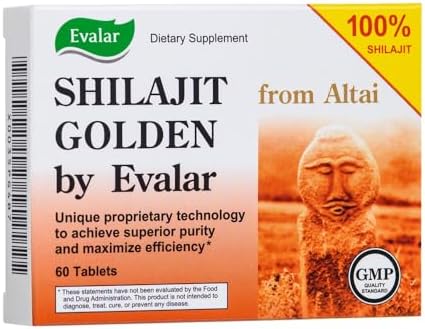 Shilajit Golden Siberian Altai 60 Tabs