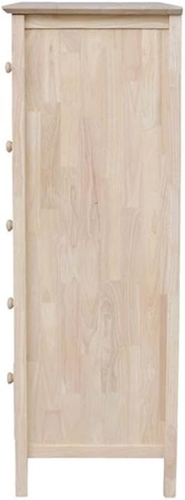 International Concepts Dresser with 3 Drawers, Unfinished