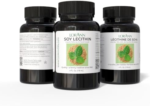 LorAnn Natural Liquid Soy Lecithin, 4 Ounce
