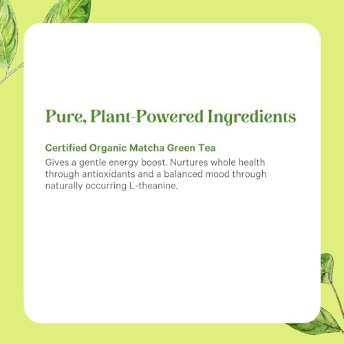 PURE SYNERGY Matcha Power | Organic Matcha Green Tea Capsules | Ceremonial Grade Supplement with EGCG | for Enhanced Energy & Alertness (90 Capsules)