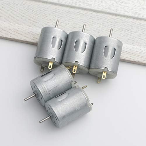 Dc Motor 3V-12V 280 Micro Motor 42 x 24 mm for RC Boat Model Toys Diy (Pack of 5)
