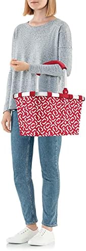 Reisenthel Red Aluminum Frame Foldable Pet Carrier, One Size, Red, Cat, Dog, Hamster, Rat, Everyday Use, Travel