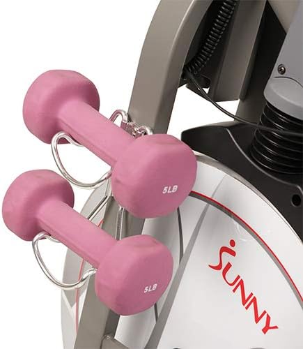 Sunny Health & Fitness Magnetic Exercise Bike for Indoor Cycling