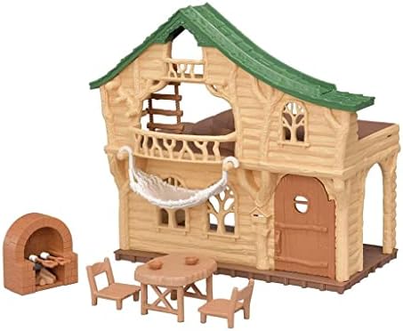 BOTARO Sylvanian Families 5451 Lakeside Lodge Log Cabin