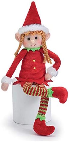 PLUSH CHRISTMAS GIRL ELF