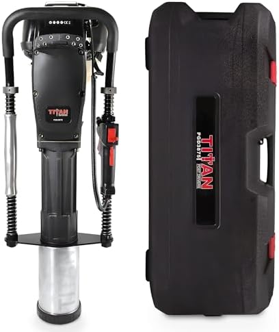 Titan PGD3875 Gas-Powered Post Driver, 1.3 HP, 3 7/8" Max Diameter