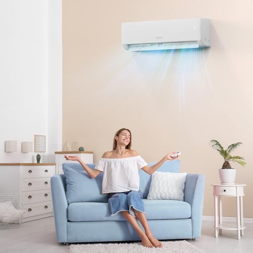 ROVSUN 12000 BTU Wifi Enabled Mini Split Air Conditioner & Heater with Inverter