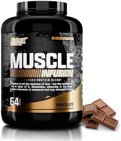 Nutrex Research Chocolate Whey Protein Powder Muscle Builder for Men & Women Whey Isolate Infusion with w/EAA & Hi BCAA Sports Nutrition Delicious