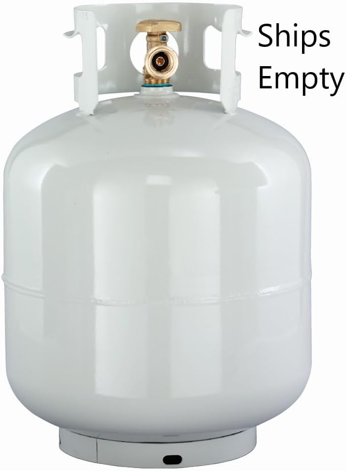 New 20 lb Steel Propane LP Cylinder with OPD Valve