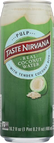 Taste Nirvana Real Coconut Water with Pulp -- 16 fl oz - 2 pc