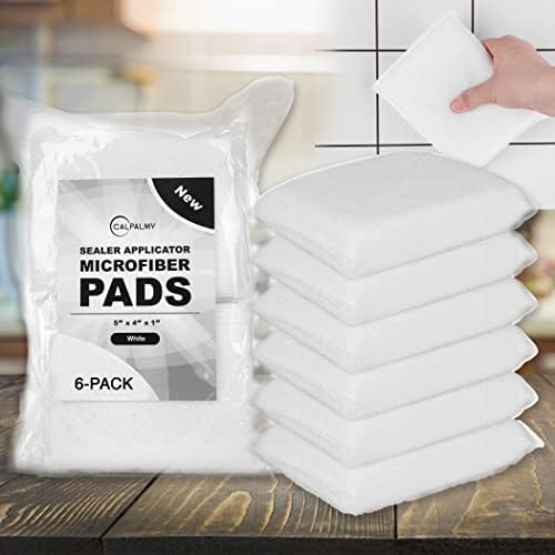 Professional Microfiber Sealer Applicator Pad – The Perfect Tool to Apply Sealer to All Natural Stone and Tile Like Marble, Granite