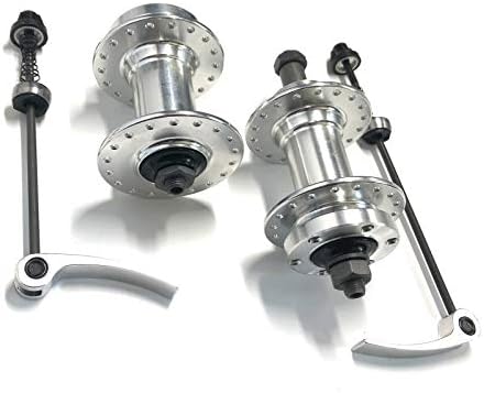 Bike Wheel Part Bicycle hub, Bike Hub 36 Hole, Quick Release,Alum,One Pair,100mm x135mm Front Width and Rear Width