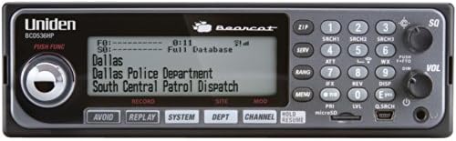 Uniden BCD536HP HomePatrol Series Digital Phase 2 Base/Mobile Scanner with HPDB and Wi-Fi & (BC20) Bearcat 20-Watt External Communications Speaker