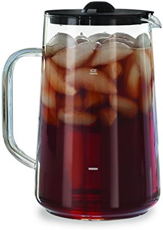 Capresso 6624 Ice Tea Glass Pitcher, 80 oz. (2.5 Qt.)