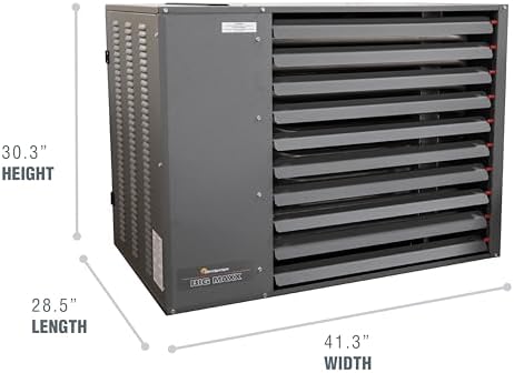 Mr. Heater Big Maxx 300,000 BTU Natural Gas Unit Heater with Conversion Kit