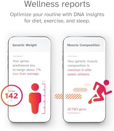 23andMe Health + Ancestry Service: DNA Test Kit, FDA-Authorized Reports, Genetic Test, Health Predispositions, Carrier Status