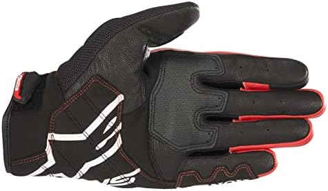 Alpinestars Honda SMX-2 Air Carbon V2 Gloves, XL, Black/Red- Honda