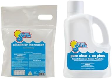 In The Swim Alkalinity Increaser for Swimming Pools - 25 Pounds | 100% Sodium Bicarbonate - Raises Alkalinity and Balances pH Levels in your Swimming Pool Water
