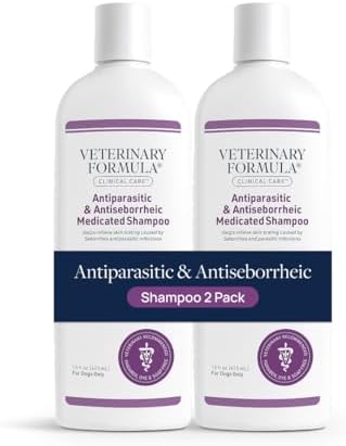 Veterinary Formula Clinical Care Antiparasitic & Antiseborrheic Wash, 16 oz