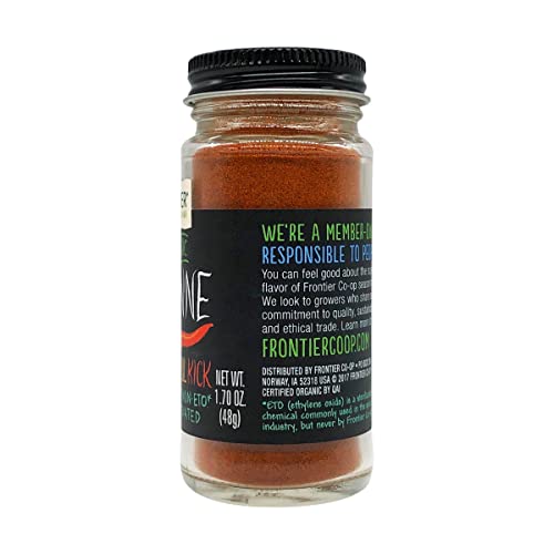 Frontier Herb Organic Ground Cayenne Pepper, 1.7 oz
