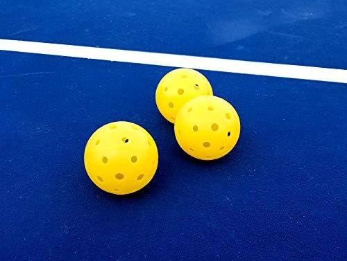 Tourna Strike Outdoor Pickleballs (36 Pack) USAPA Approved, Optic Yellow (PIKL-36-OY-O)