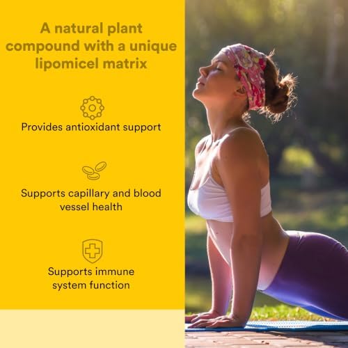 Natural Factors Quercetin LipoMicel Matrix 250 mg, 60 Softgels
