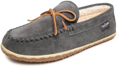 Minnetonka Men's Tomm Suede Leather Moccasins