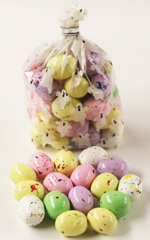 Scott's Cakes Speckled Chocolate Malted Eggs in a 1 Pound Bunny Hop Bag
