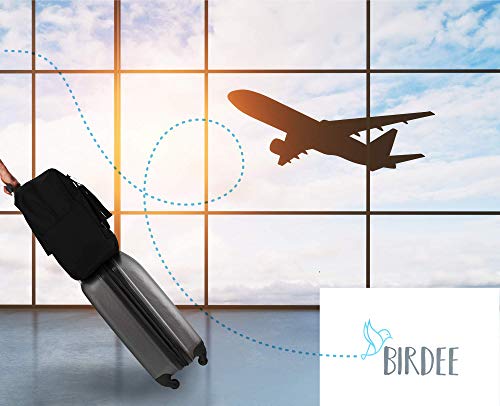 Birdee Durable Backless Booster Seat Travel Bag for Airplane Gate Check and Carrier for Travel - Fits GB Pockit and Most Lightweight Compact Folding