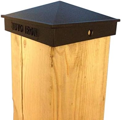 Nuvo Iron Pyramid Post Cap, 5 1/2" x 5 1/2"