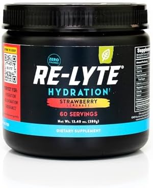 REDMOND Re-Lyte Sugar Free Electrolyte Powder Drink Mix (Mixed Berry)