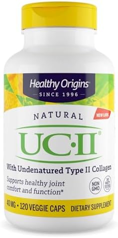 Healthy Origins UC-II Collagen 40 mg, 120 Veggie Caps