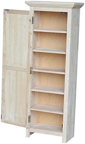 International Concepts Home Accents Unfinished 48" Storage Cabinet