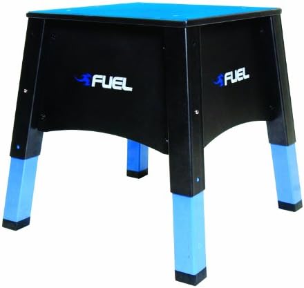 Fuel Pureformance Adjustable Plyometrics Box, blue, black