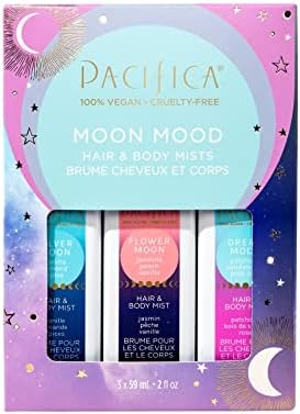 Pacifica Island Vanilla Hair Mist Perfume and Full Body Spray for Women - Fragrance Spray for A Mood-Lifting Experience, Paraben-Free, Clean Beauty No Alcohol, Vegan & Cruelty-Free, 6 oz oz