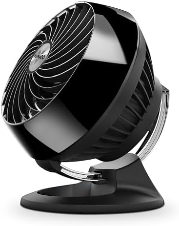 Vornado 160 Personal Air Circulator, Small Fan for Dorm, Desk, and Bedside, Powerful Personal Cooling, 2 Speed Settings, Vortex Air Circulation
