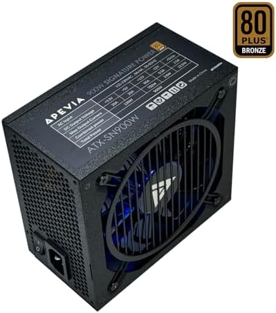 Apevia ATX-SN900W Signature 900W 80+ Bronze Semi Modular Power Supply