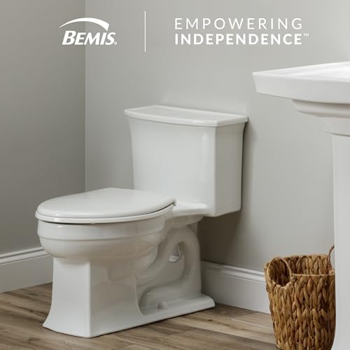 BEMIS 1000CPT Paramont Heavy Duty OVERSIZED Closed Front Toilet Seat with 1, 000 lb Weight limit will Never Loosen & Reduce Call-backs