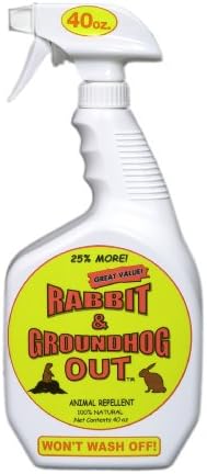 Rabbit & Groundhog Repellent: Rabbit Out 40oz Ready-to-Use