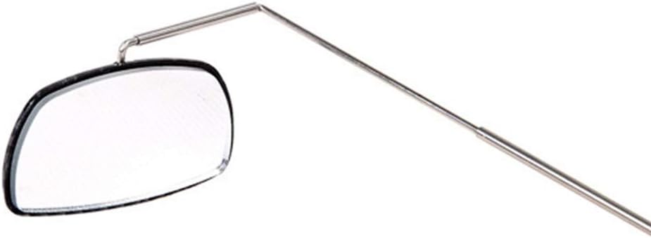 Bicycle Eyeglass Mirror Biking Cycling Helmet Mount Rear View Mirror, Adjustable Angle, Aluminium Alloy Riding Mirror Accessories