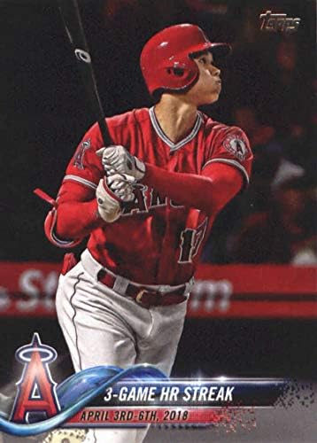 2018 Topps Update #US189 Shohei Ohtani RC Los Angeles Angels MLB Baseball Trading Card