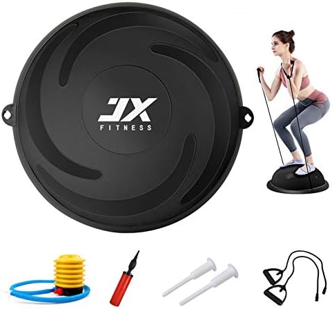 JX FITNESS 58cm Balance Half Ball Trainer