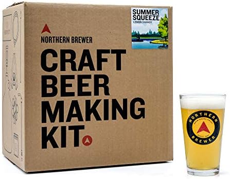 Northern Brewer - Siphonless 1 Gallon Craft Beer Making Starter Kit, Equipment and Beer Recipe Kit (American Wheat)