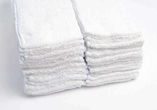 Diane Terry Cloth Neck Strips, Fast Drying Towel for Neck Use at Barber Shop, Salon, Spa, Extra Durable, Absorbent, White, 36 Count (Pack of 1), D8320