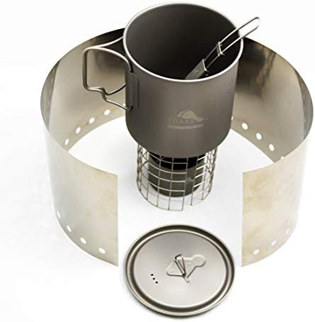 TOAKS Titanium Siphon Alcohol Stove